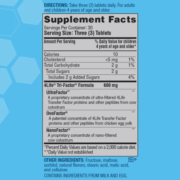 Transfer Factor Chewable - Imagen 3